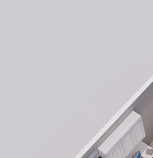 Lincoln Style D - 1 bed, 1 bath - 3D floor plan Lincoln Style D - 1 bed, 1 bath - 3D floor plan